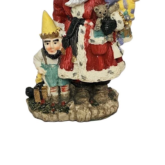 VIntage 1993 International Santa Claus Collection Joulupukki Finland Figurine - Picture 8 of 9